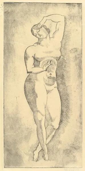 Female Nude, Standing — Elie Nadelman