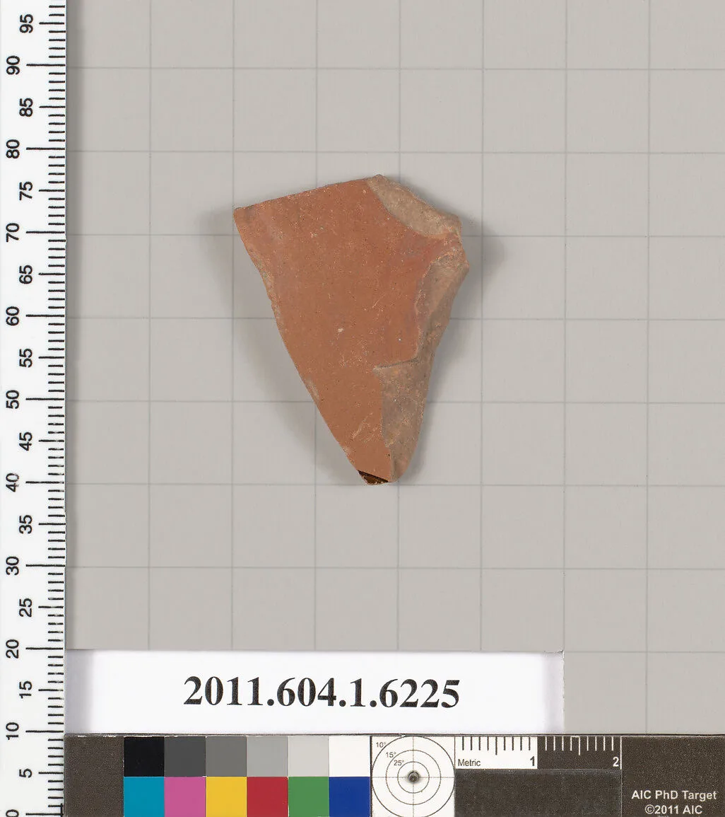 Terracotta fragment of a kylix (drinking cup) — Unknown