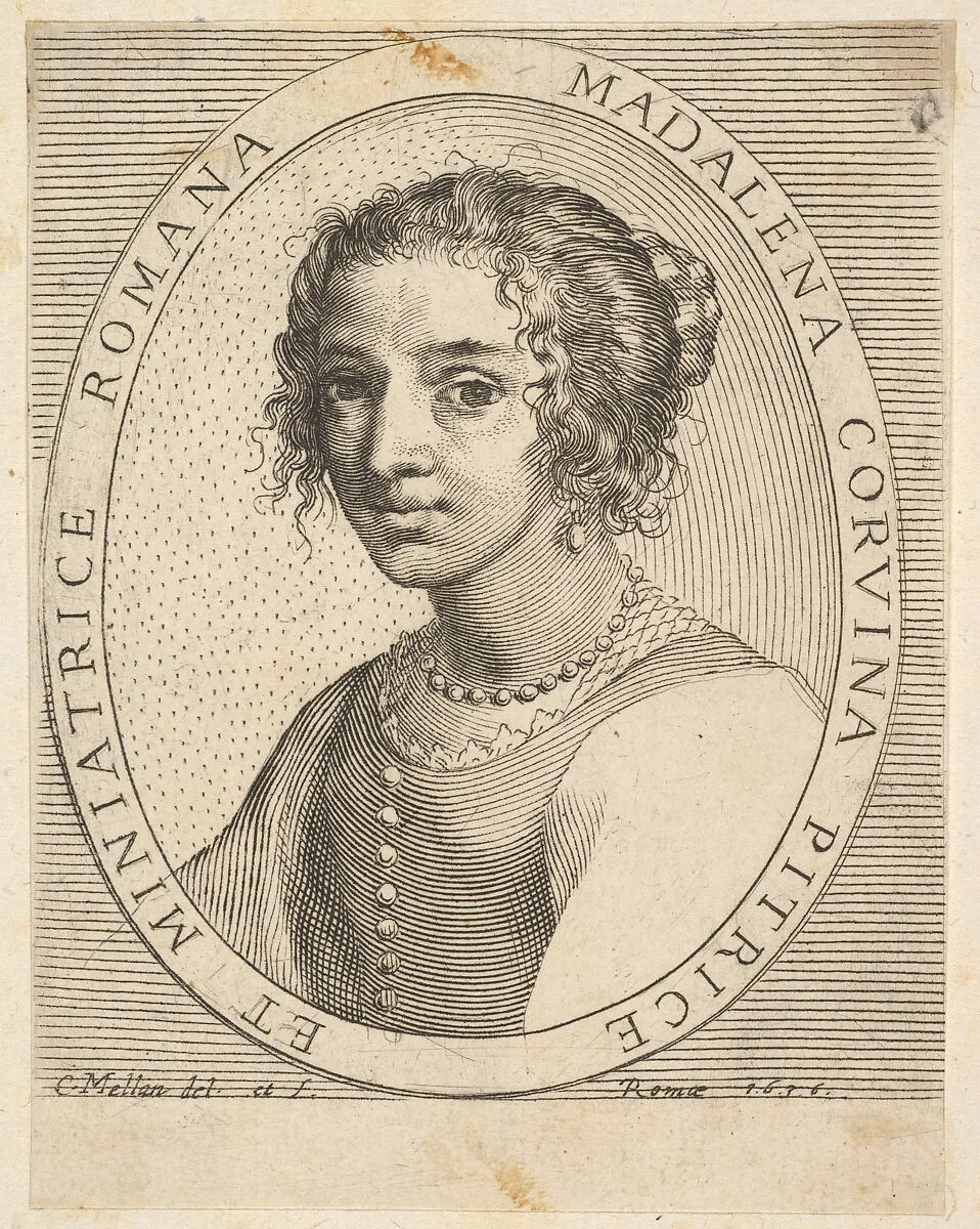 Maddalena Corvina — Claude Mellan|Maddalena Corvina
