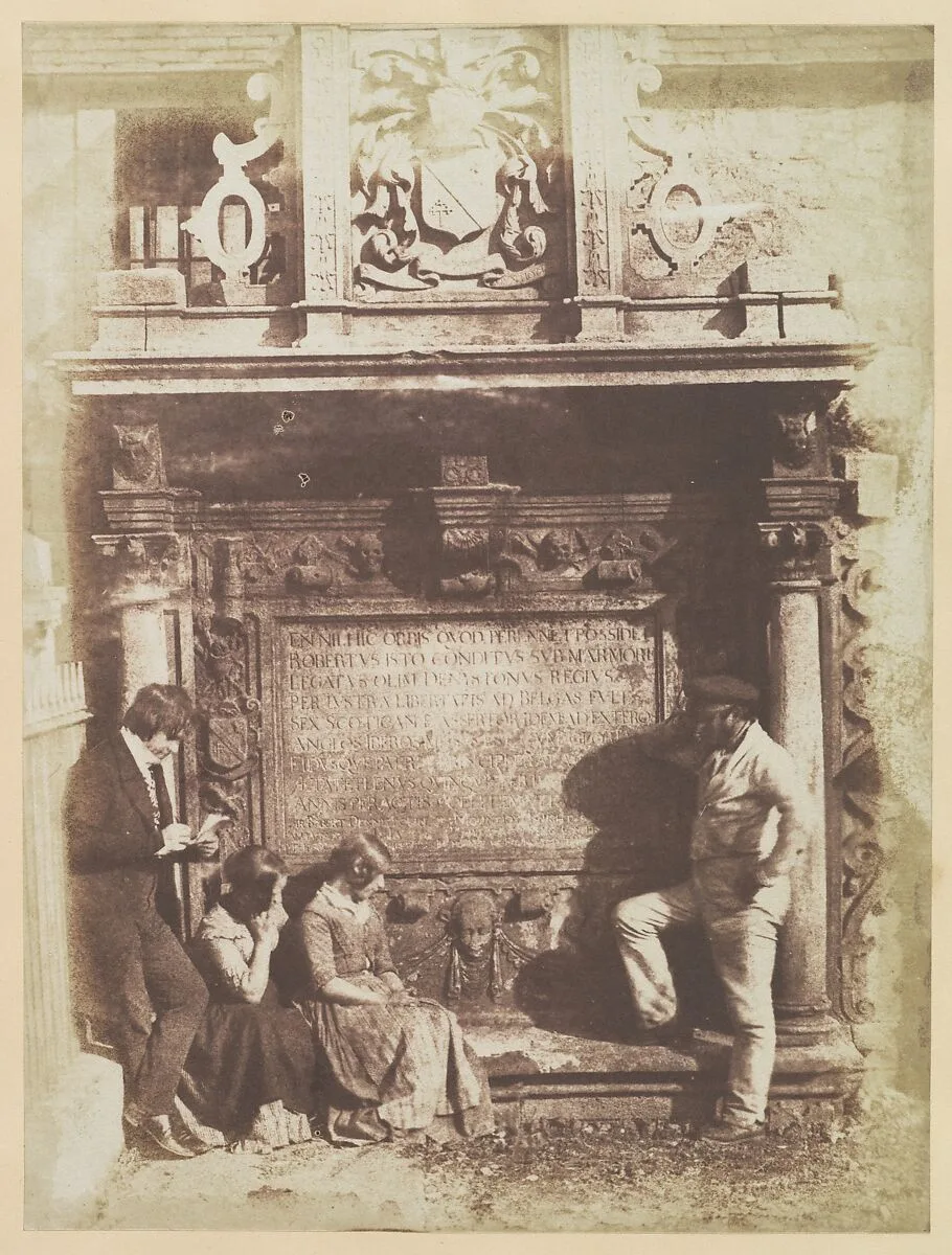 The Artist and the Grave Digger — Robert Adamson|David Octavius Hill|Hill and Adamson