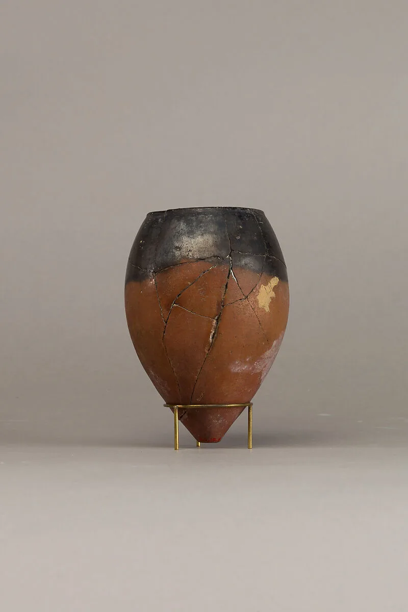 Black-topped red ware jar — Unknown