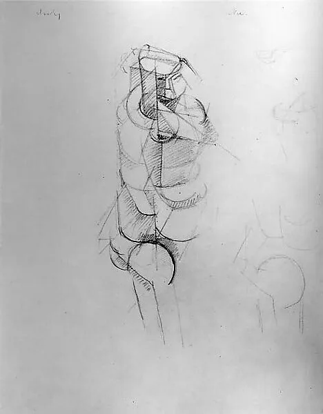 Cubist Nude — Joseph Csáky