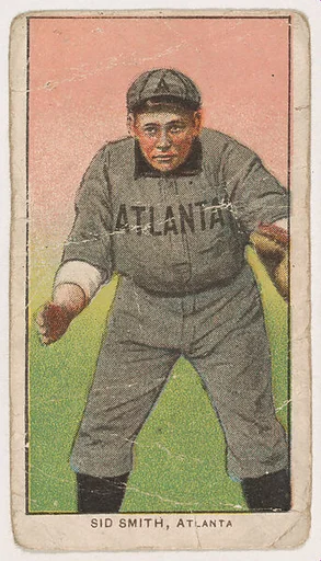 Sid Smith, Atlanta, from Coupon Cigarettes Baseball Issue, 1910
