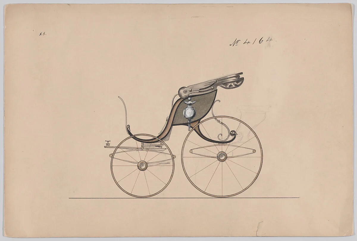 Design for Pony Phaeton, no. 4164 — Brewster & Co.|Herman Stahmer