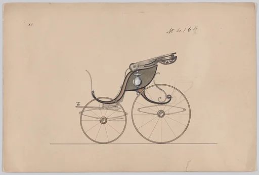 Design for Pony Phaeton, no. 4164