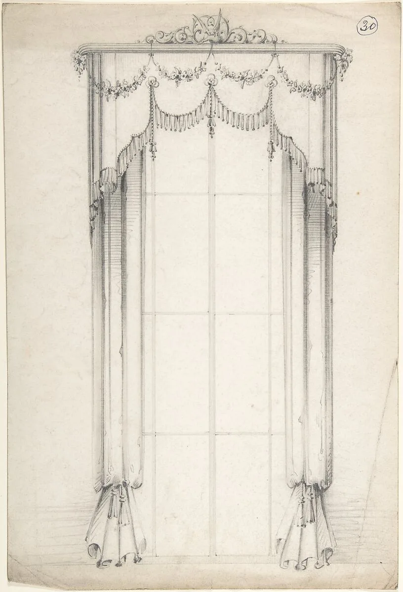 Design for Curtains — Charles Hindley and Sons