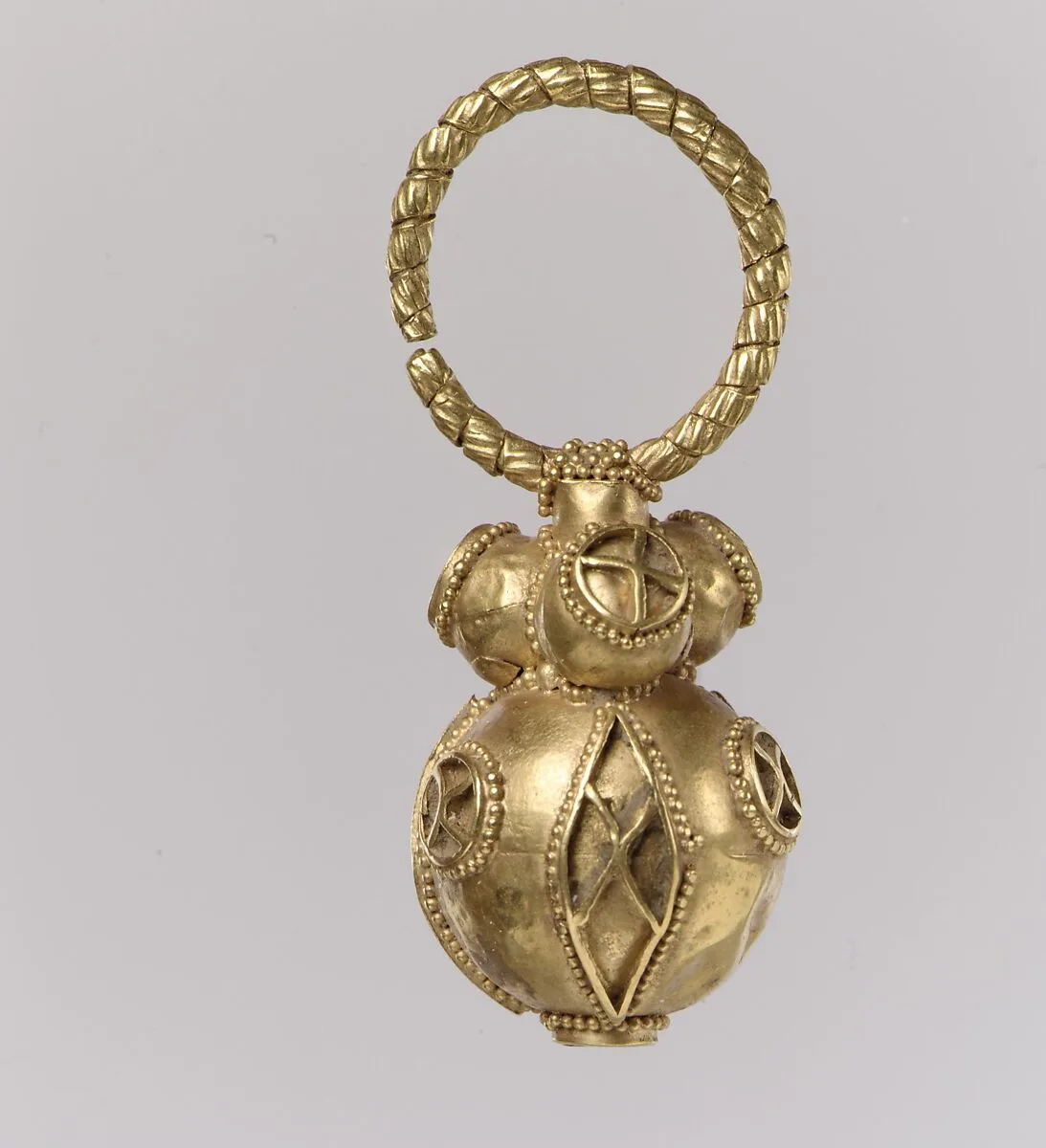 One of a Pair of Gold Earrings — Unknown