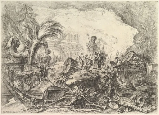 The Triumphal Arch, from "Grotteschi" (Grotesques)