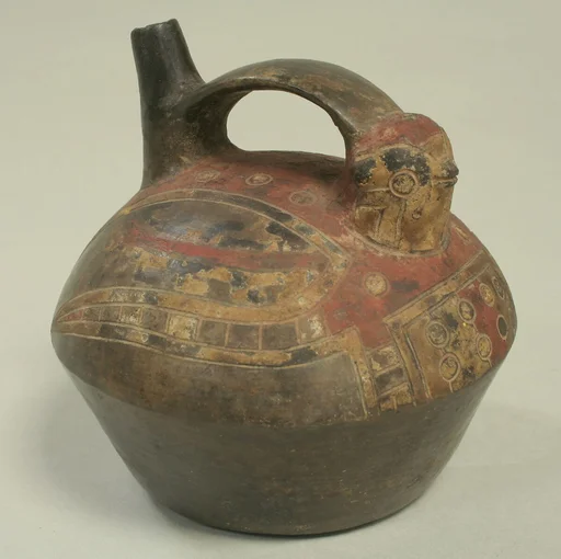 Bridge and Spout Bottle with Falcon
