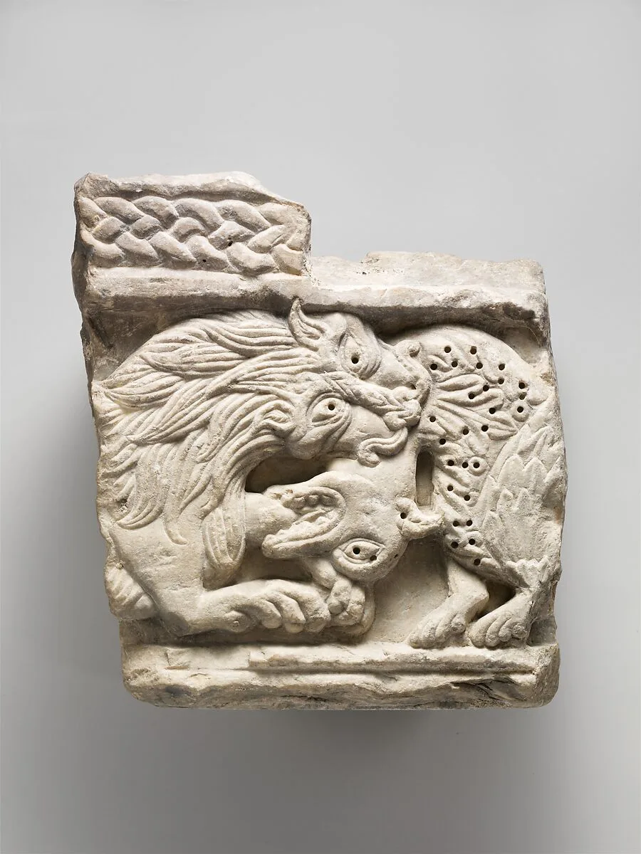 Fragment of an Animal Relief — Unknown