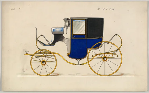 Design for D'Orsay/Brougham, no. 4106