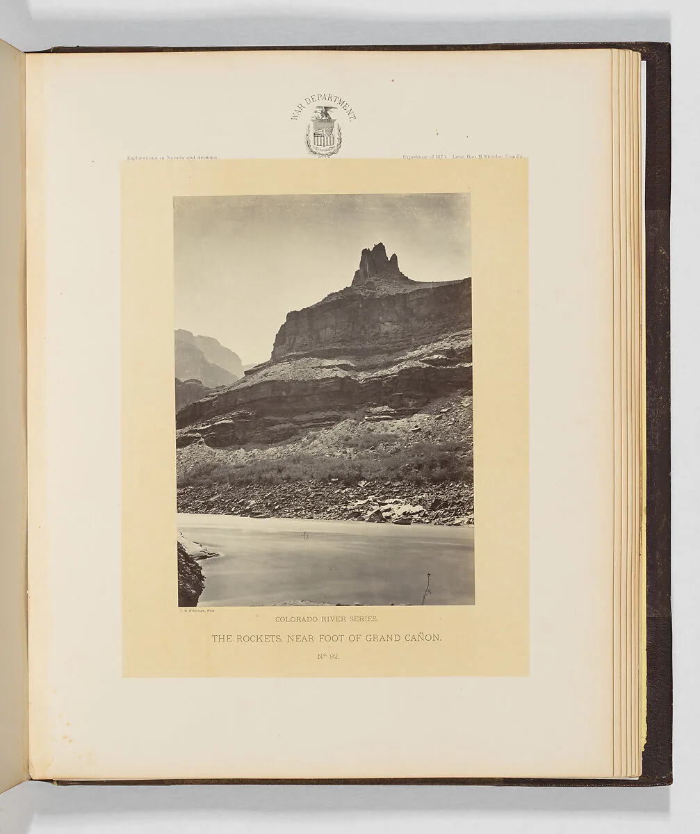 The Rockets, Near Foot of Grand Ca¤on — Timothy H. O'Sullivan