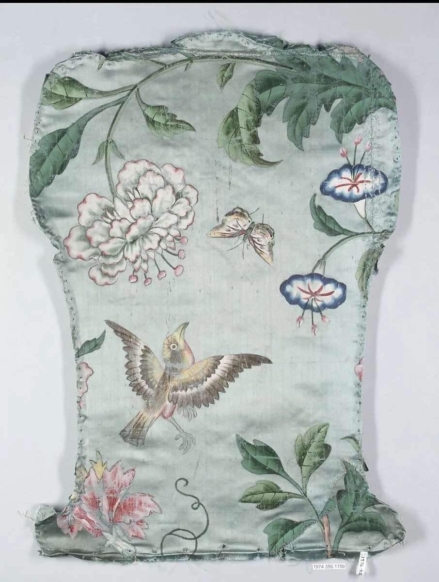 Upholstery panels for a side chair — Unknown