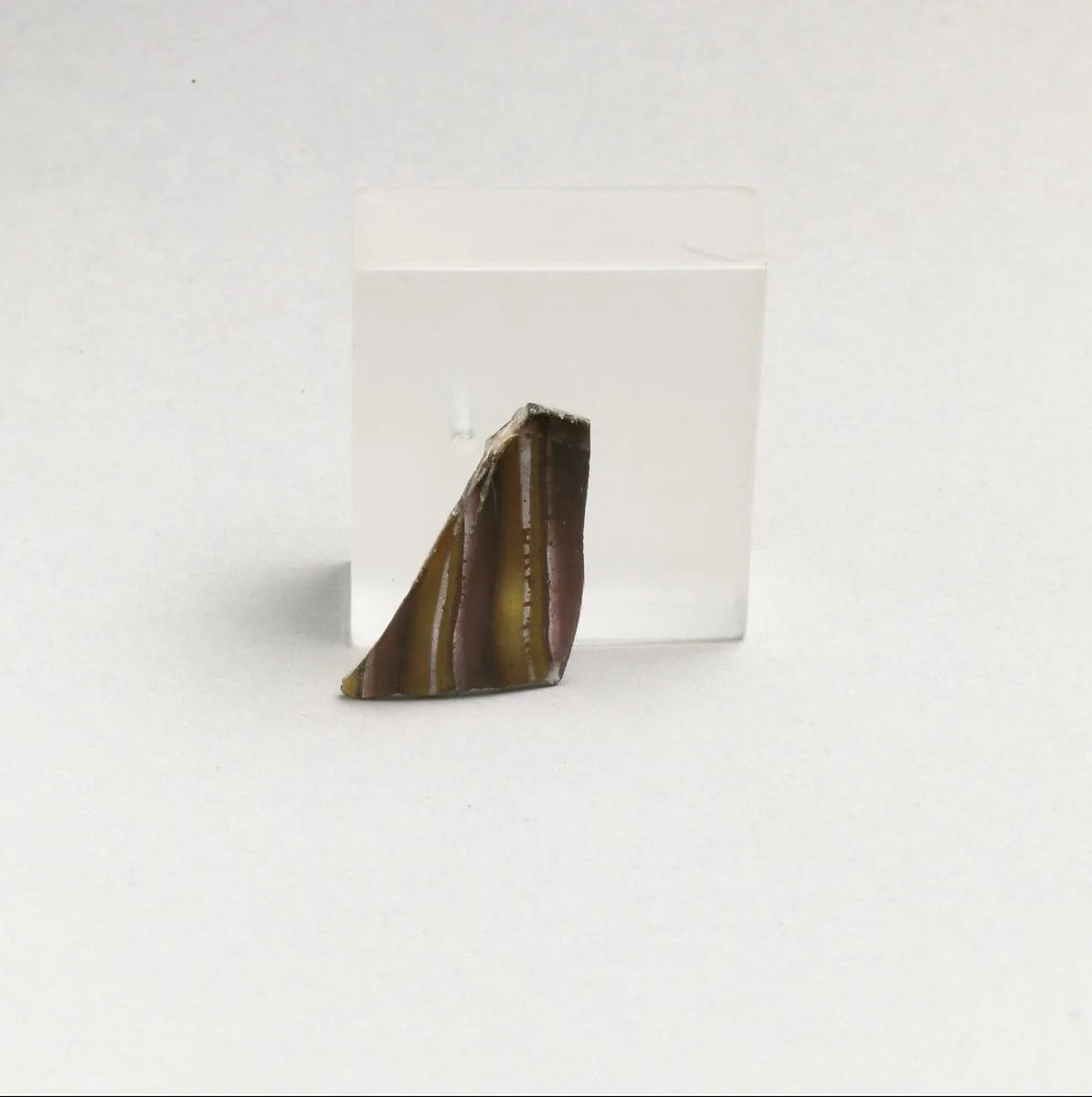 Glass mosaic bowl fragment — Unknown