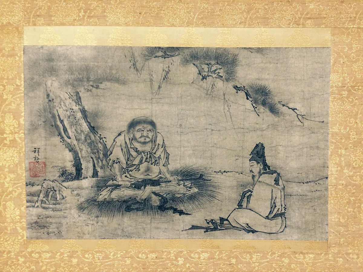 禅機(鳥窠道林・白居昜)|Zen Encounter (Niaoke Daolin and Bai Juyi) — Kenkō Shōkei