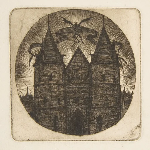 The Old Gate of the Palais de Justice, Paris