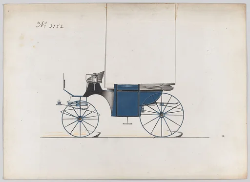 Design for Landaulet, no. 3152