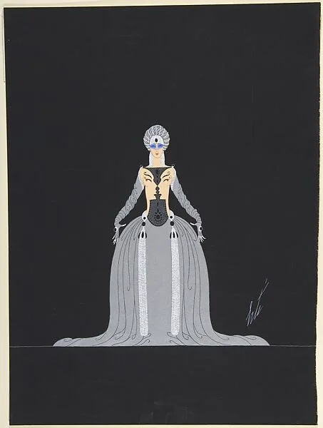 Les Décolletés de Demain: Le Décolleté de Vénus — Erté (Romain de Tirtoff)