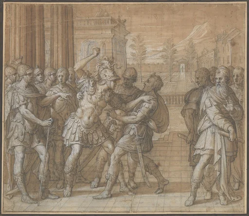Coriolanus Vows Eternal Hatred to Rome