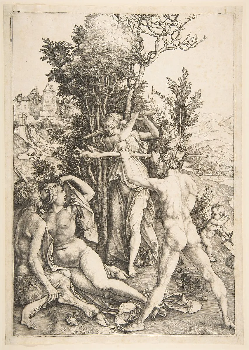 Hercules at the Crossroad — Albrecht Dürer
