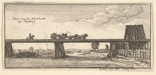 Strasbourg: The Kehl Bridge, from "German Views"