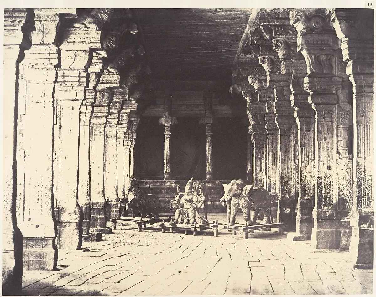 Outer Prakarum on the North Side of the Temple of the God Sundareshwara — Linnaeus Tripe