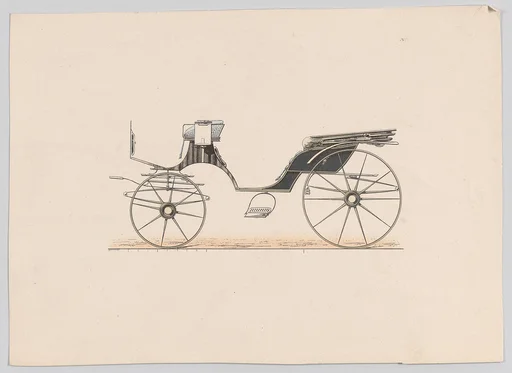 Design for Cabriolet Carriage