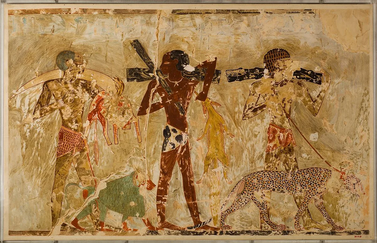Facsimile painting from the tomb of Rekhmire — Nina de Garis Davies