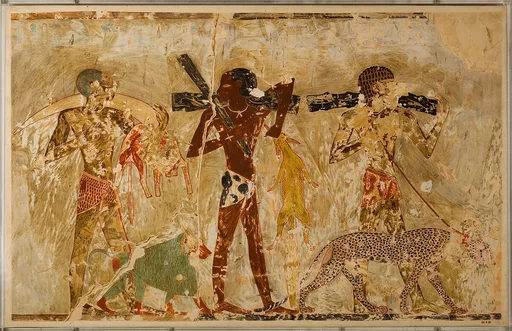 Facsimile painting from the tomb of Rekhmire