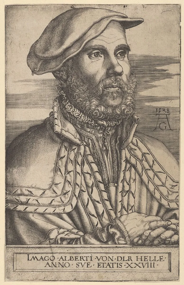 Albert van der Helle — Heinrich Aldegrever