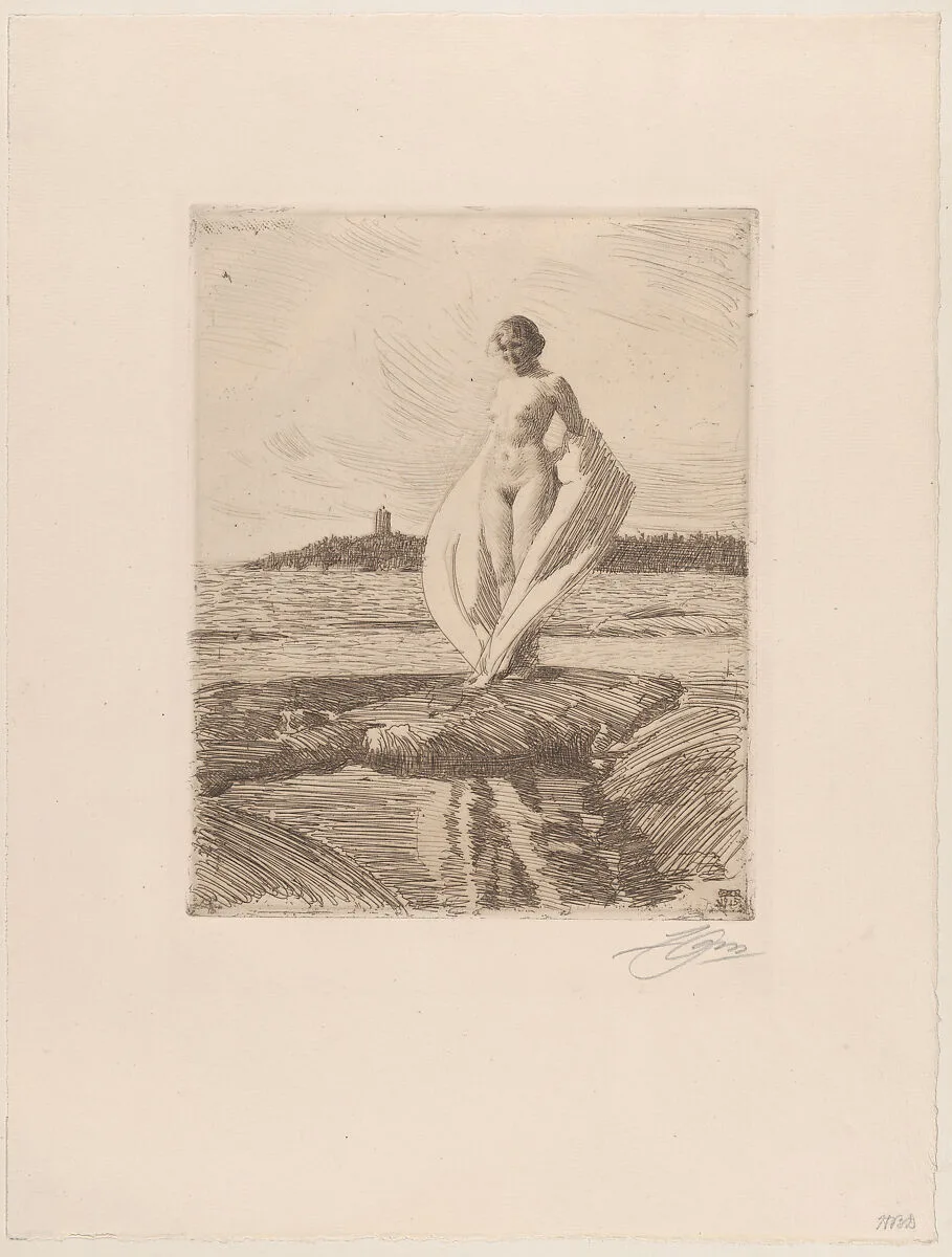 The Swan — Anders Zorn