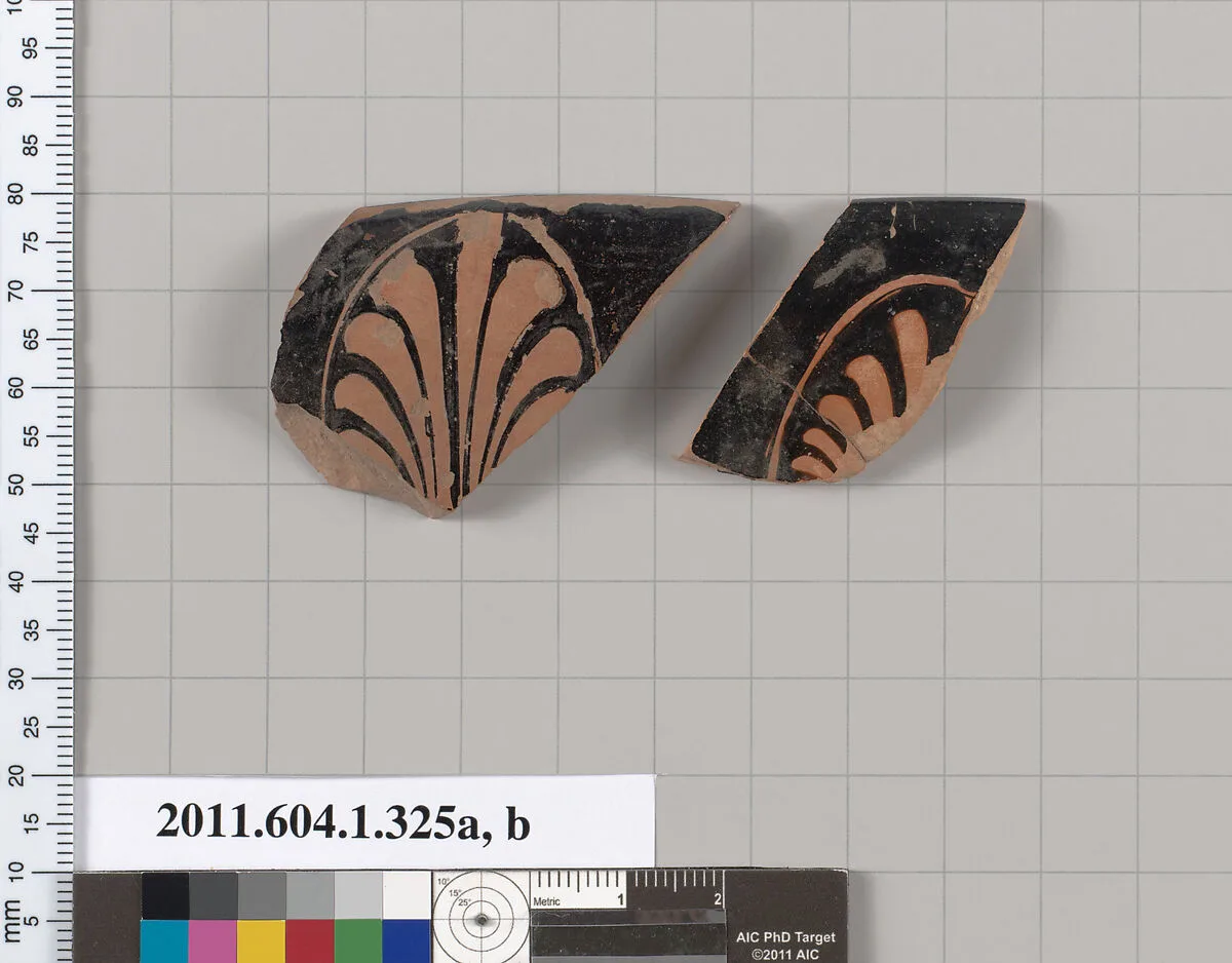Terracotta rim fragments of kylikes (drinking cups) — Unknown
