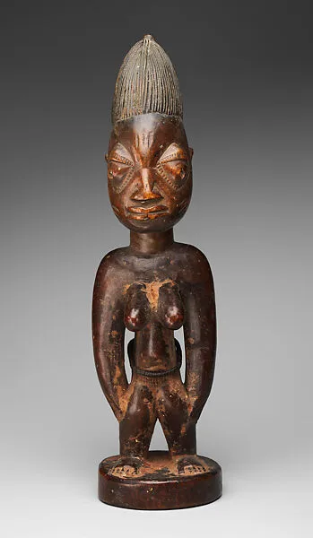 Twin Figure: Female (Ibeji) — Unknown