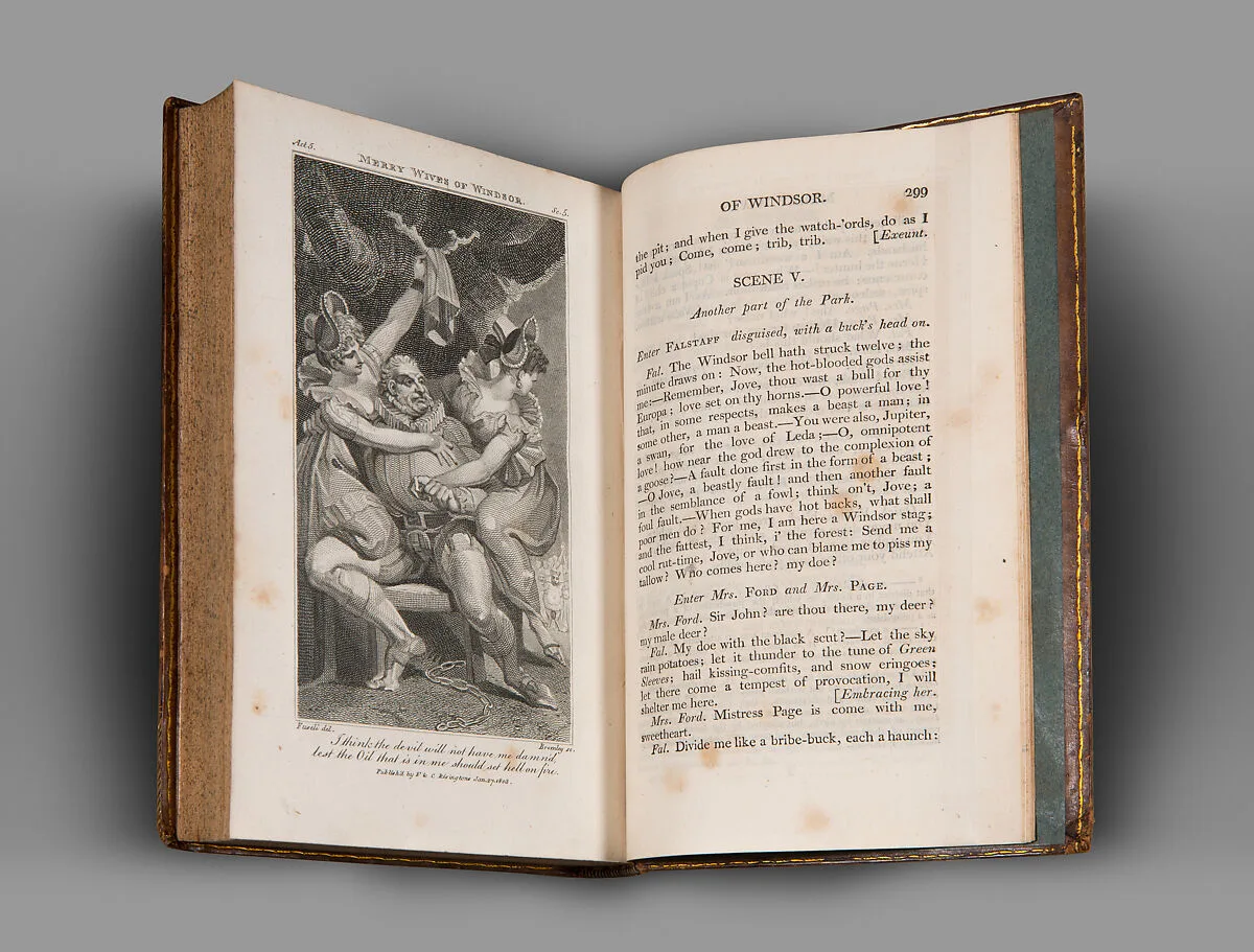 The Plays of William Shakespeare, vol. 1, containing The Tempest, Two Gentlemen of Verona, Merry Wives of Windsor — William Shakespeare|Henry Fuseli|James Neagle|William Bromley|F. C. & J. Rivington|John Johnson|C. and R. Baldwin|George Steevens|Alexander Chalmers, A.M.