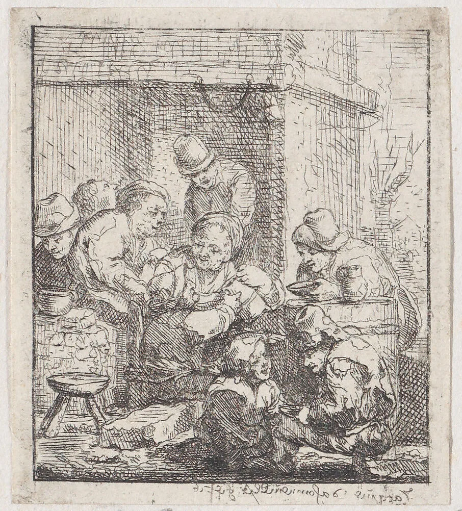 Dispute over a jug of beer — Jacques Dassonville