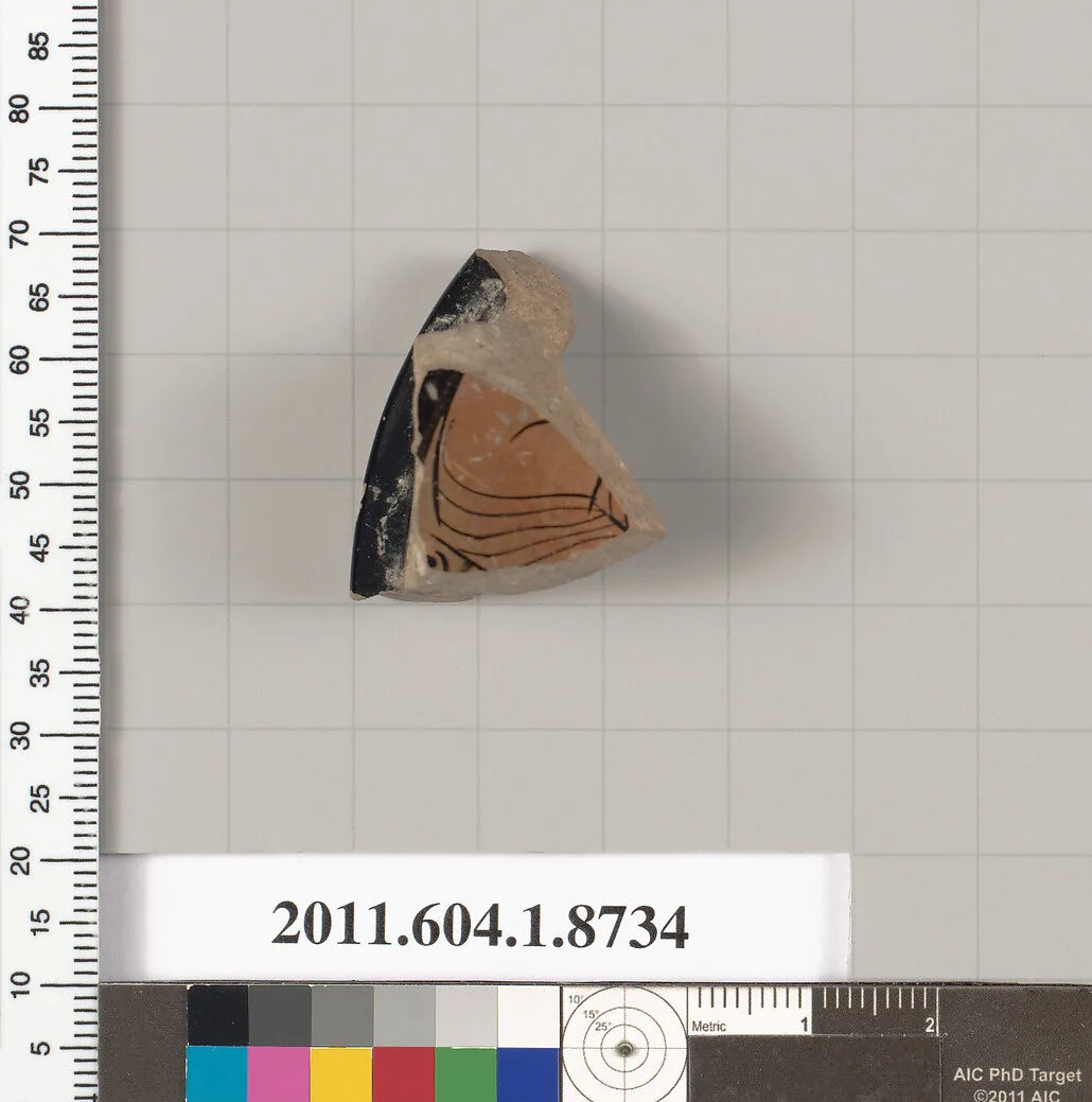 Terracotta fragment of a stemless cup — Unknown