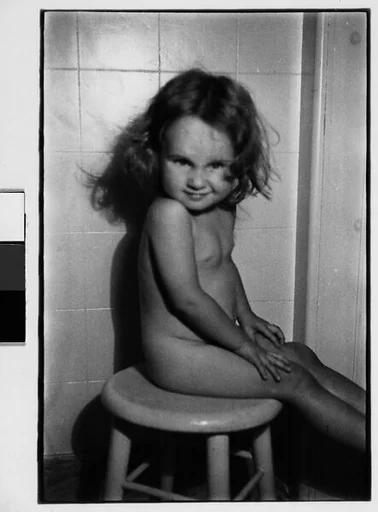 [Three 35mm Film Frames: Anita Skolle]