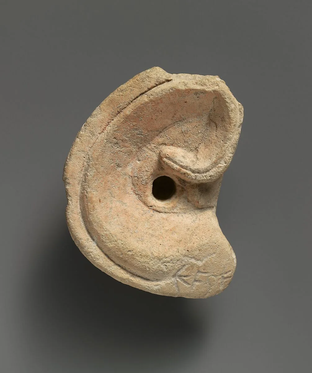 Limestone votive ear — Unknown