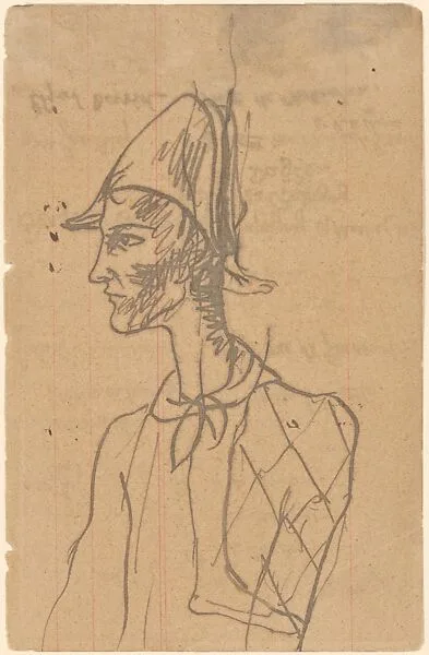 Study of a Harlequin — Pablo Picasso
