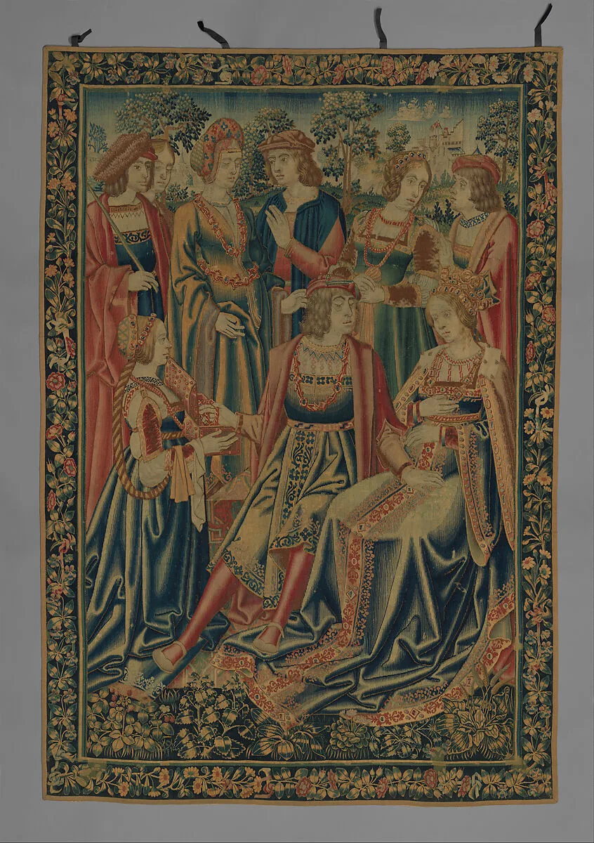 Two Episodes from the Parable of the Prodigal Son: The Prodigal Offering Jewels to Luxuria — Unknown