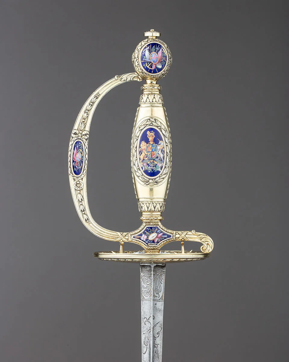 Presentation Smallsword with Scabbard — James Morisset