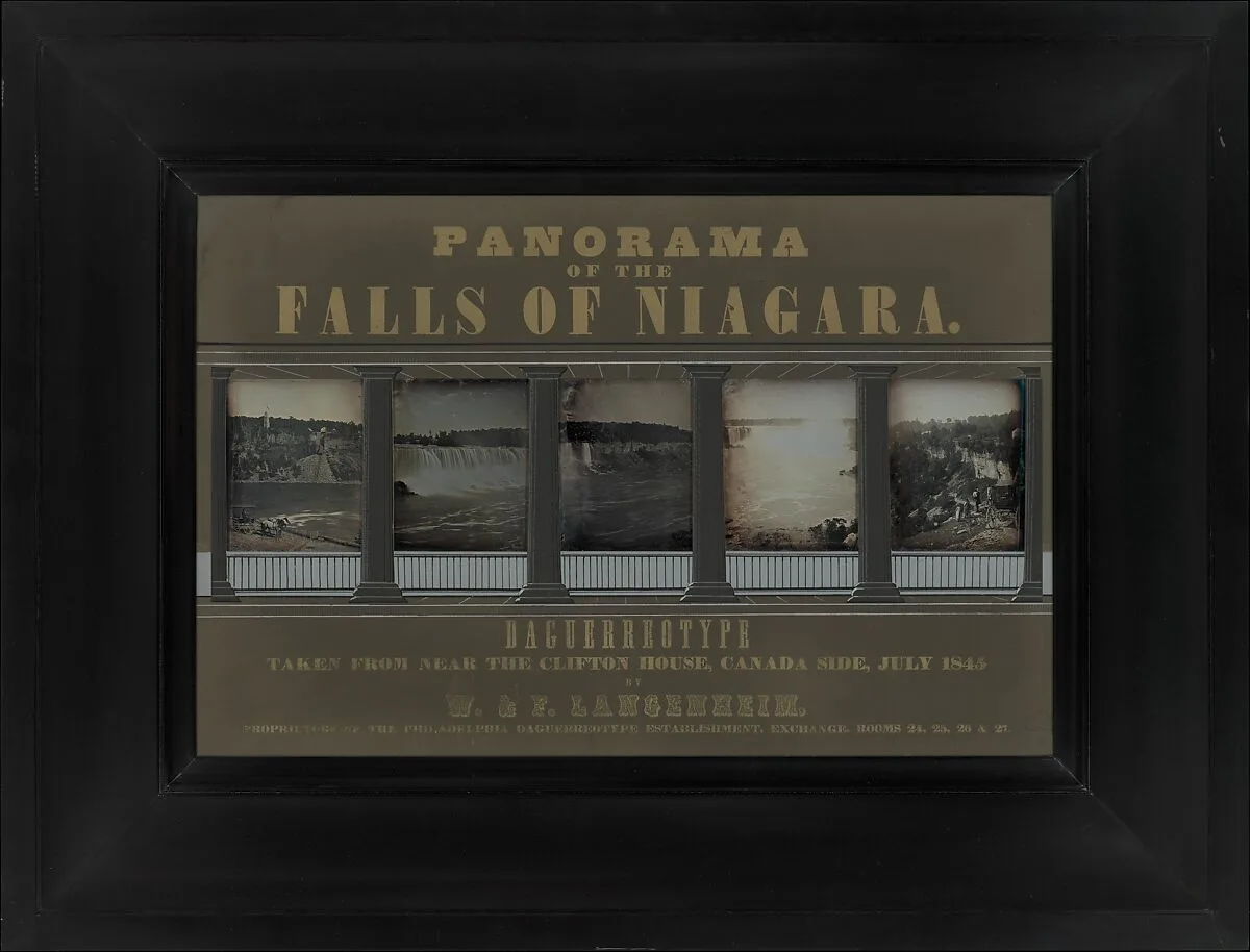 Panorama of Niagara Falls — W. & F. Langenheim|Frederick Langenheim|William Langenheim