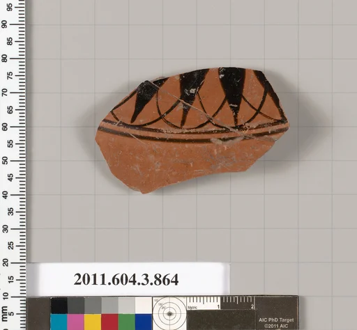 Terracotta fragment of a lekythos (oil flask)