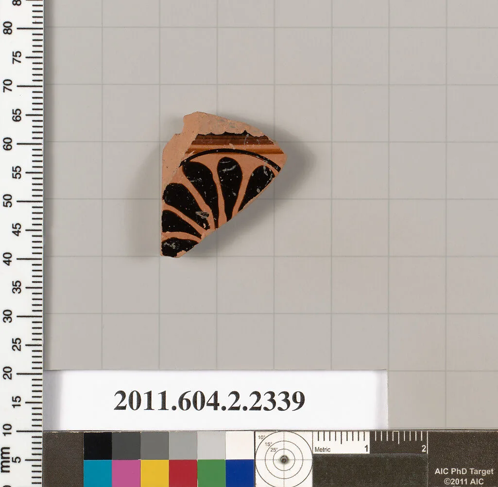 Terracotta fragment of a stamnos (jar) — Euphronios