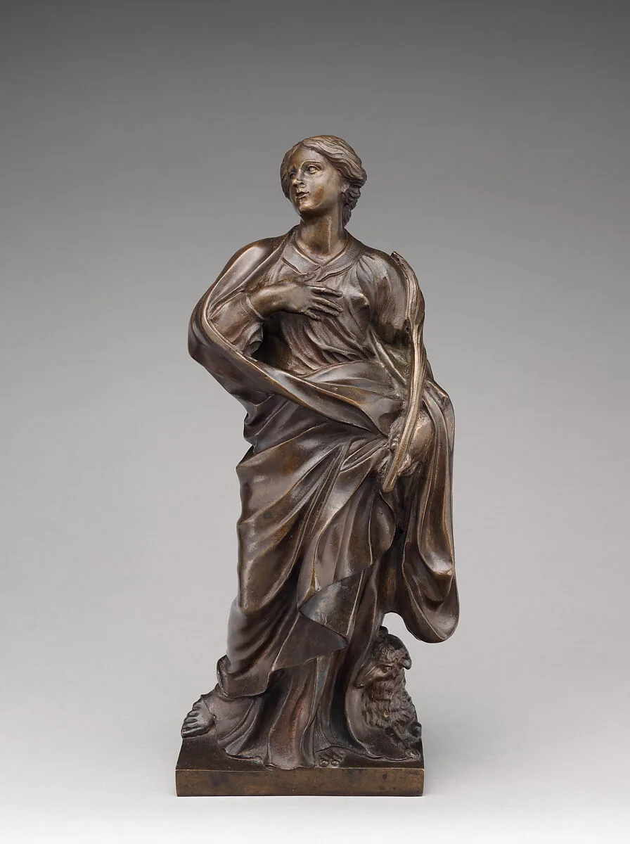 Saint Agnes — Gian Lorenzo Bernini