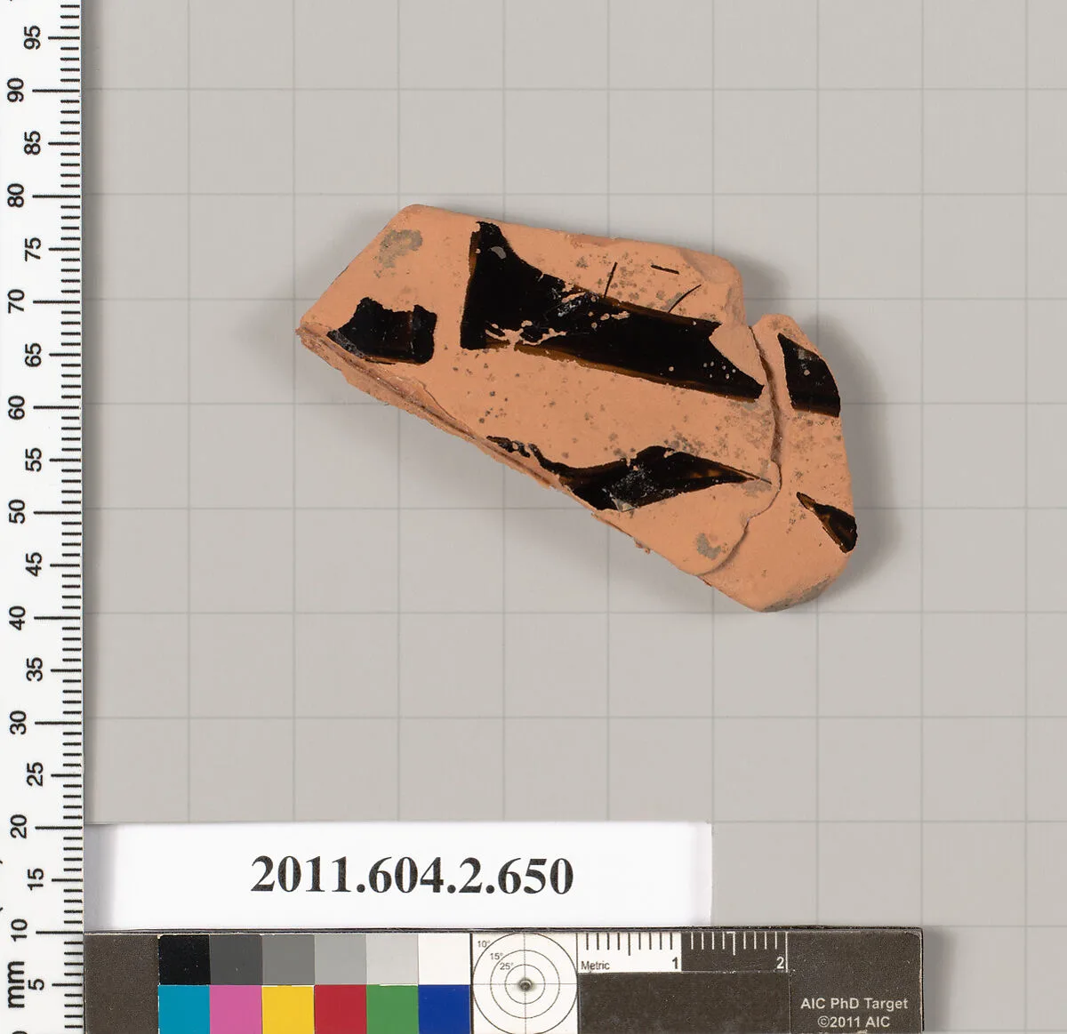 Terracotta fragment of a column-krater (bowl for mixing wine and water) — Unknown