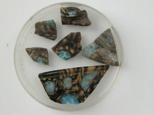 Glass Fragments from a Vessel