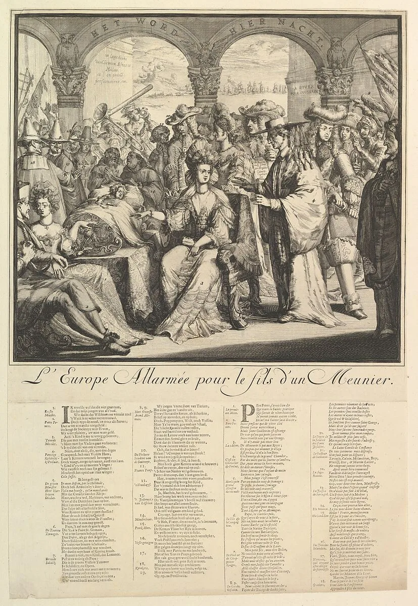 L'Europe Allarmée — Romeyn de Hooghe