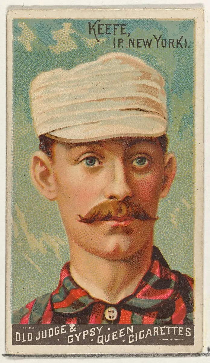 Tim Keefe, Pitcher, New York, from the Goodwin Champion series for Old Judge and Gypsy Queen Cigarettes — Goodwin & Company