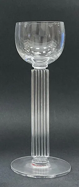 "Embassy" Stemware - Burgundy glass — Walter Dorwin Teague|Libbey Glass Company
